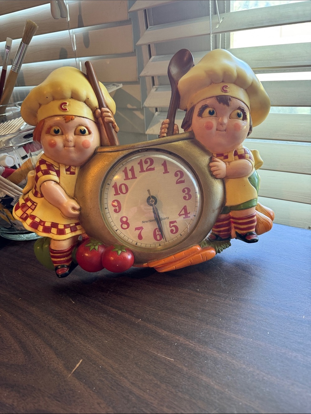 Vintage Campbell Soup Kids Clock